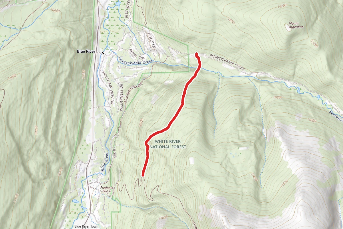 Fredonia to Pennsylvania Trail