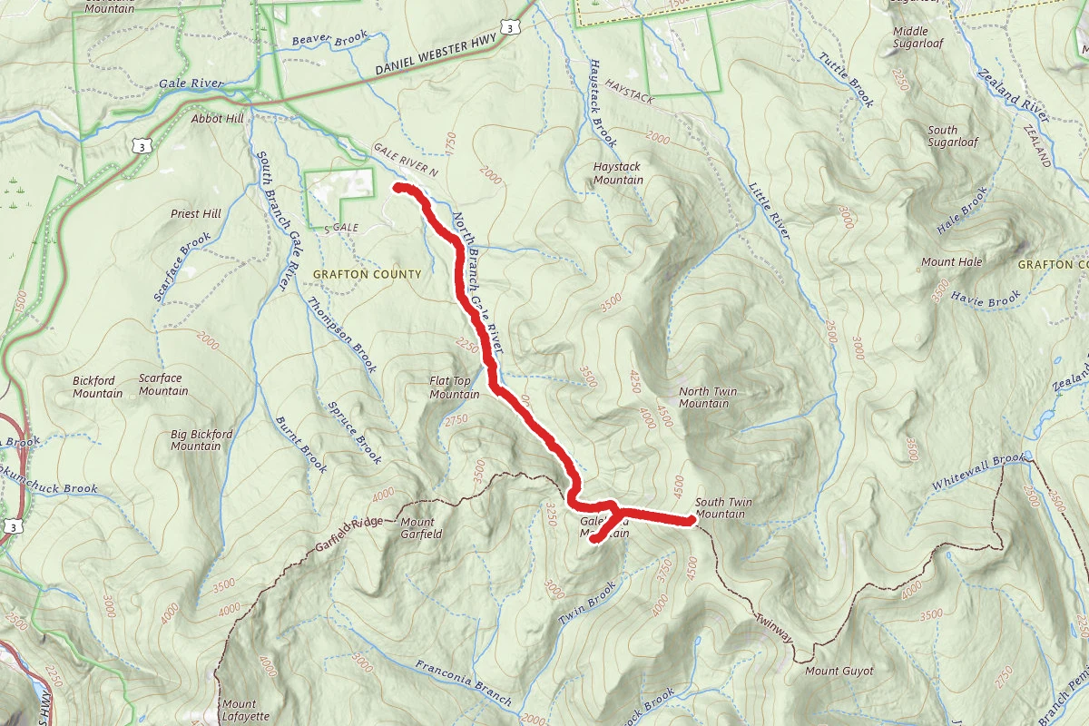 Galehead and South Twin Via Gale River Trail