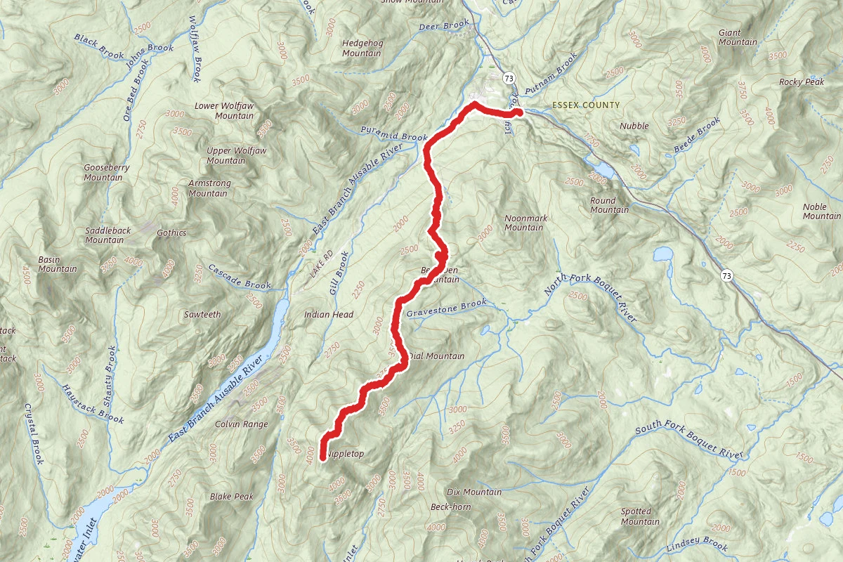 Nippletop via Bear Den Trail
