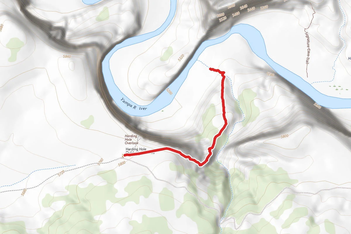 Harding Hole Trail