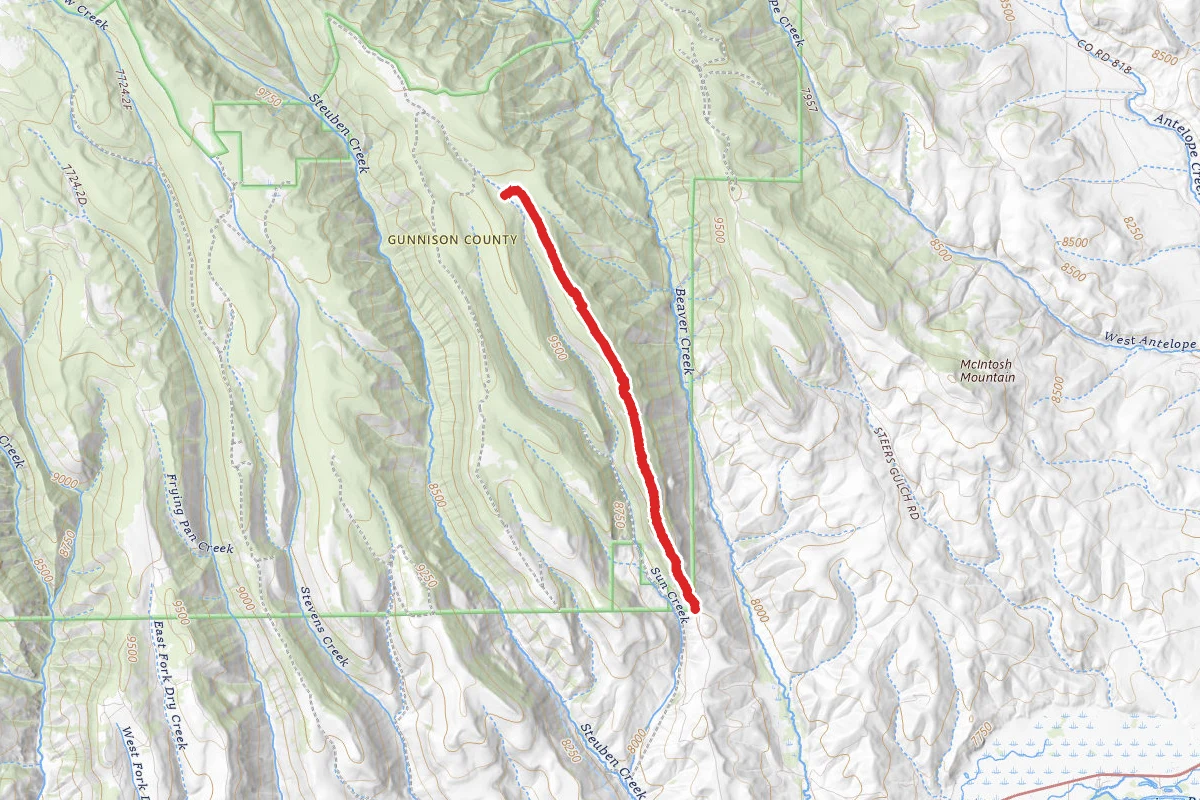 Sun Creek Jeep Trail