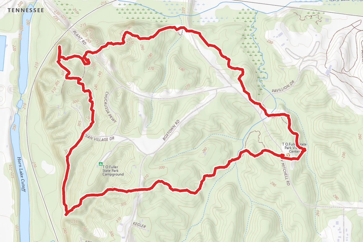 T.O. Fuller State Park Trail