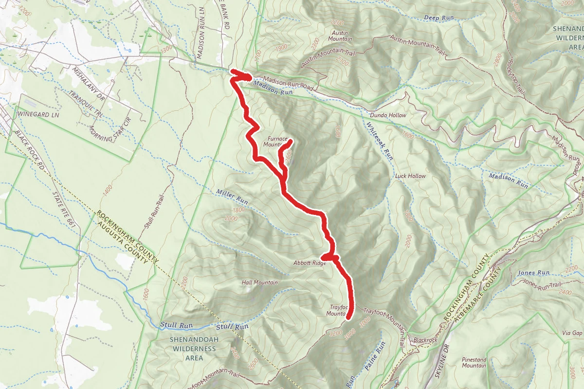 Furnace Mountain Trail