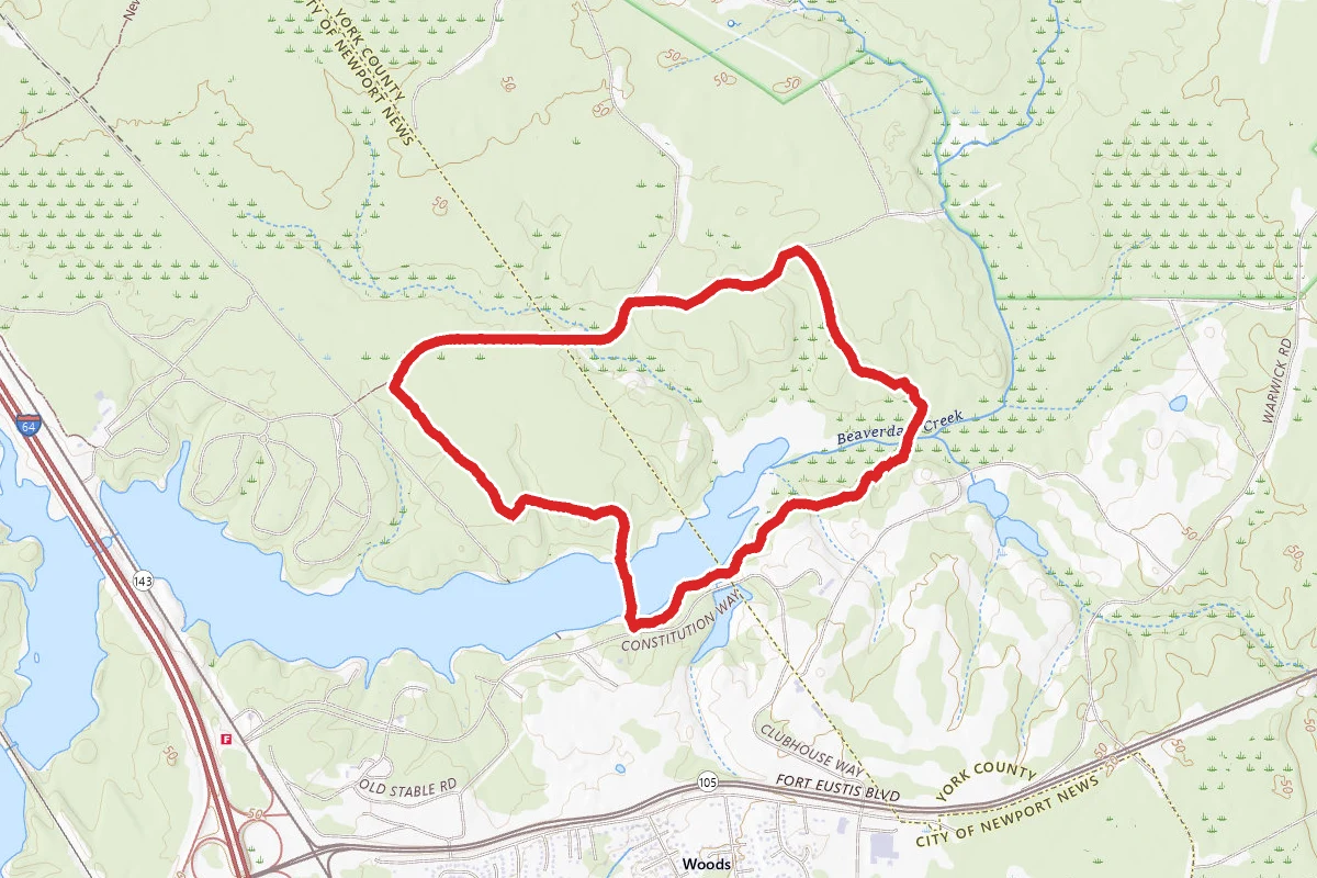 Newport News and Swamp Bridge Loop Trail