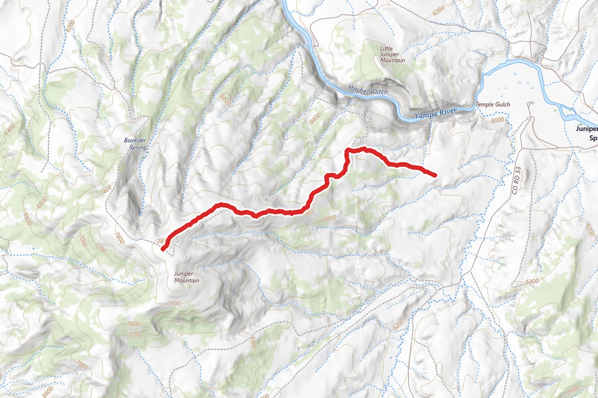 Juniper Mountain Road