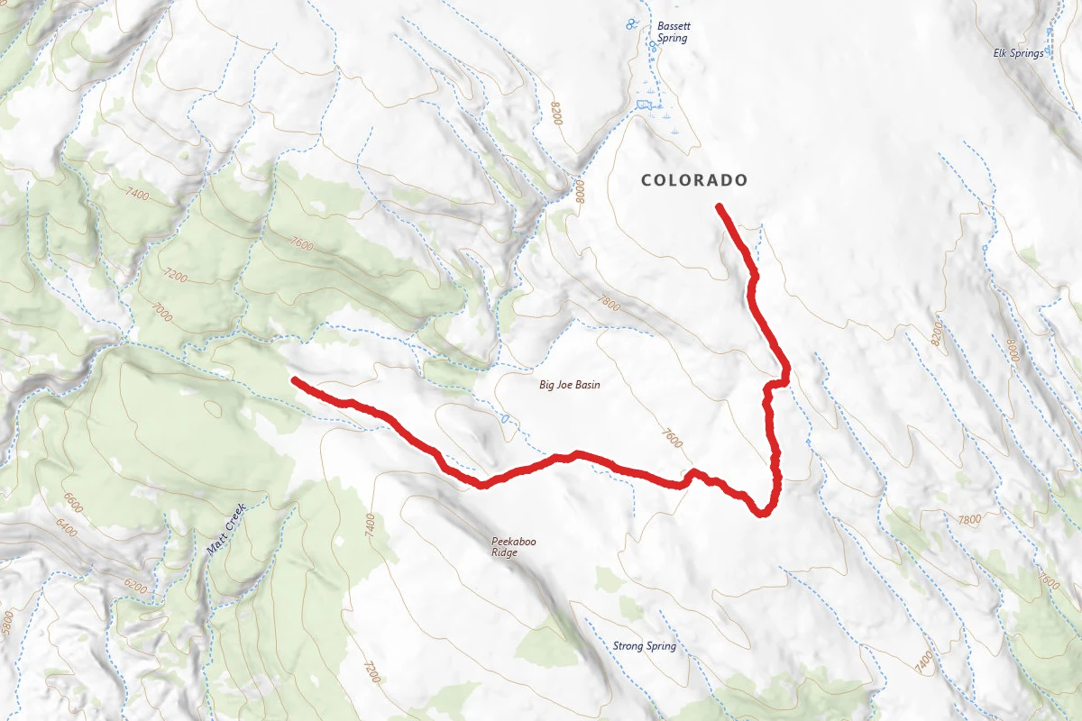 Cold Springs Mountain Road
