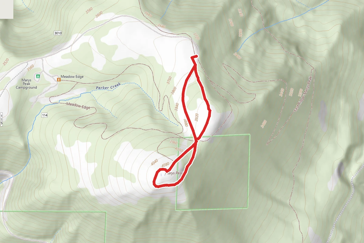 Marys Peak Road