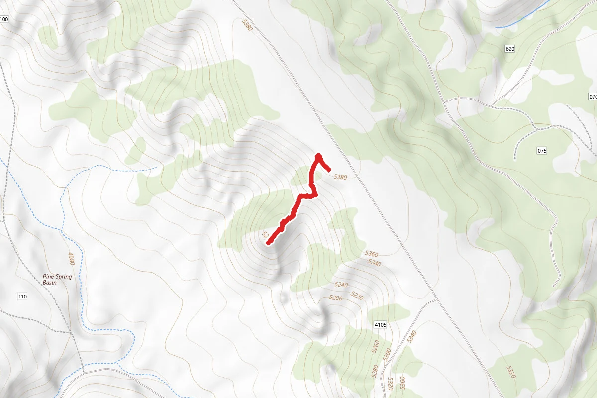 Pine Springs Fire Overlook