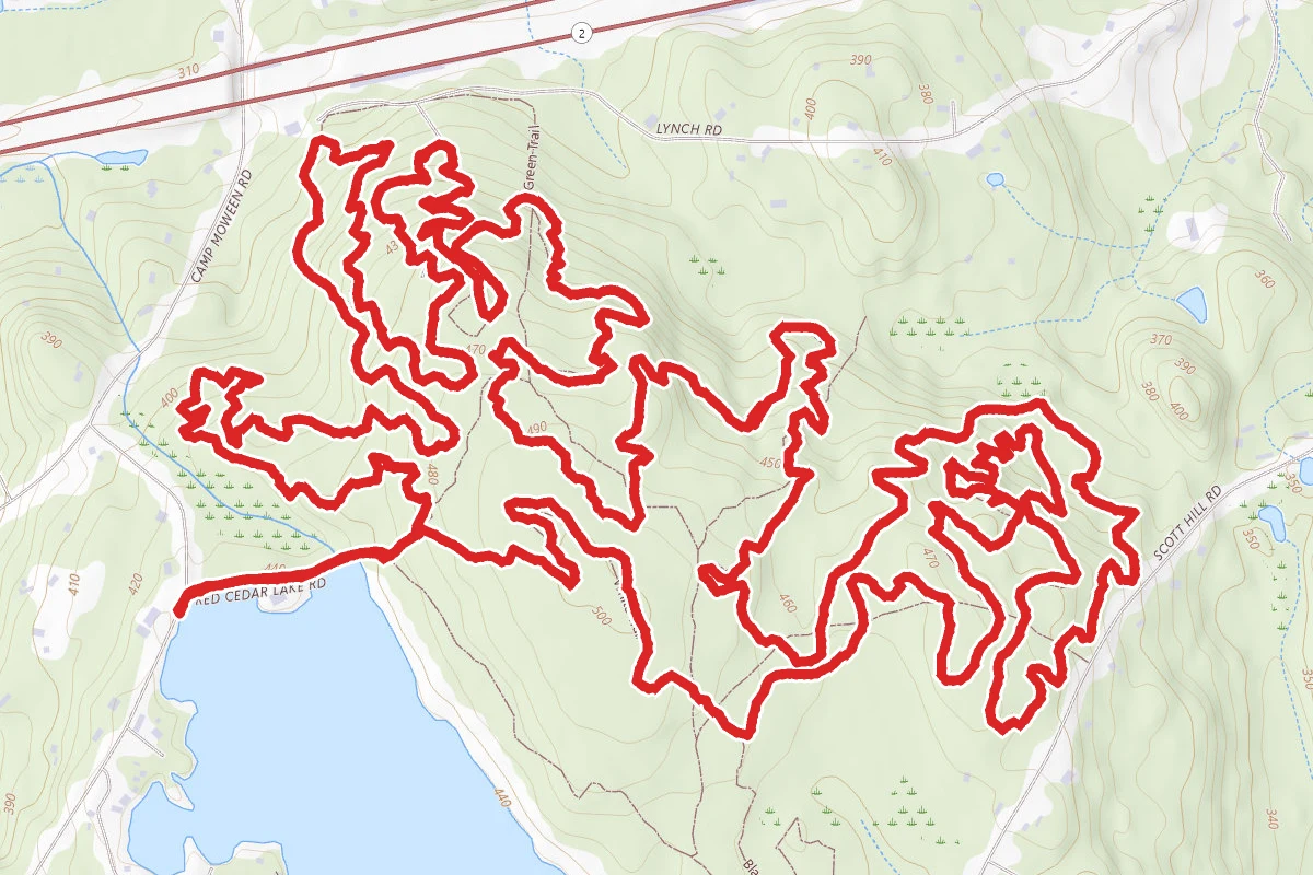 Mooween State Park Loop
