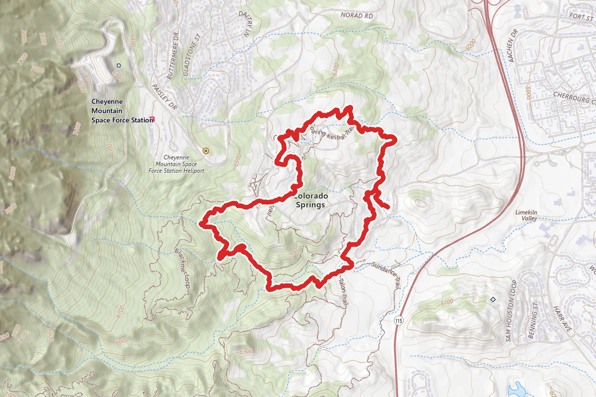 Cheyenne Mountain Short Loop