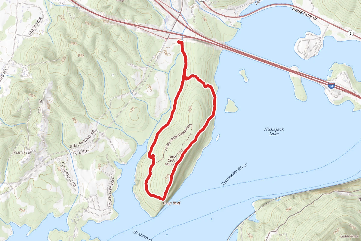 Little Cedar Mountain Trail