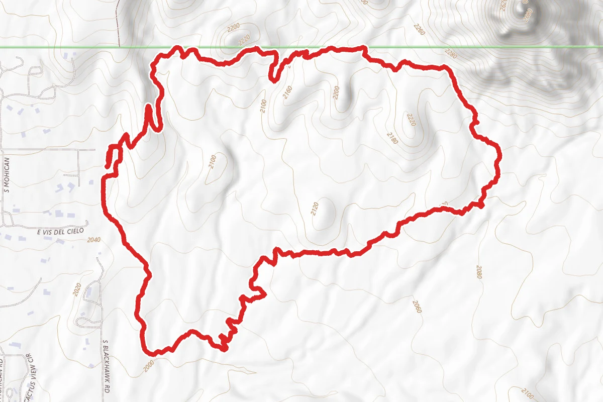 Lost Goldmine and Cougar Loop