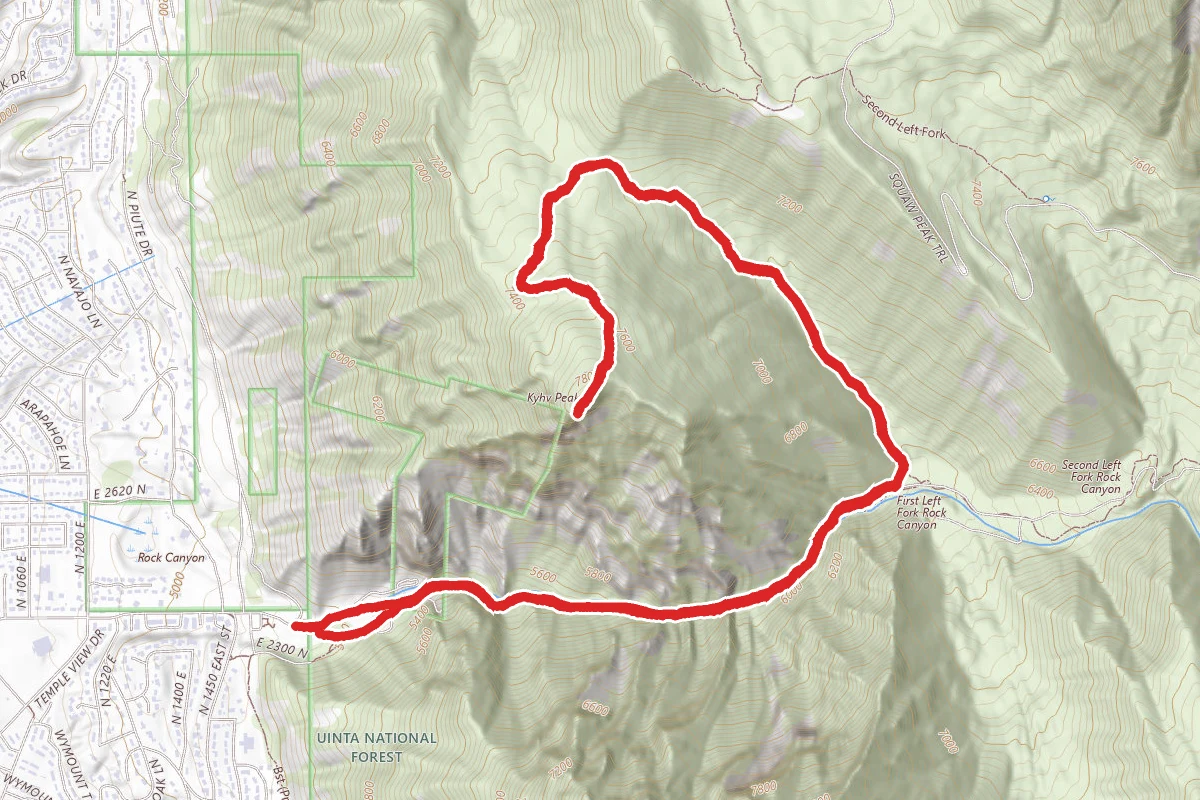 Squaw Peak Trail