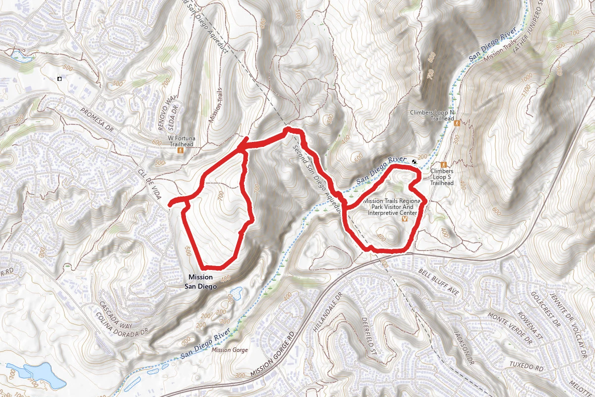 Quarry Loop to MTRP Visitor Center