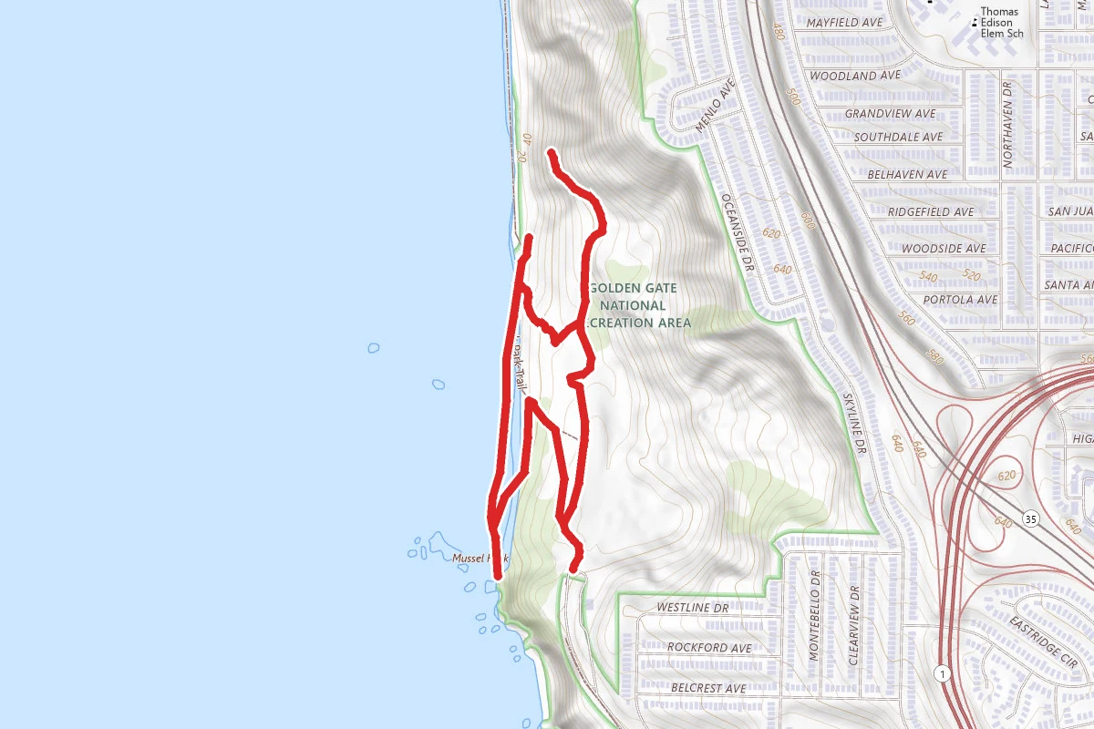 Mussel Rock Trail