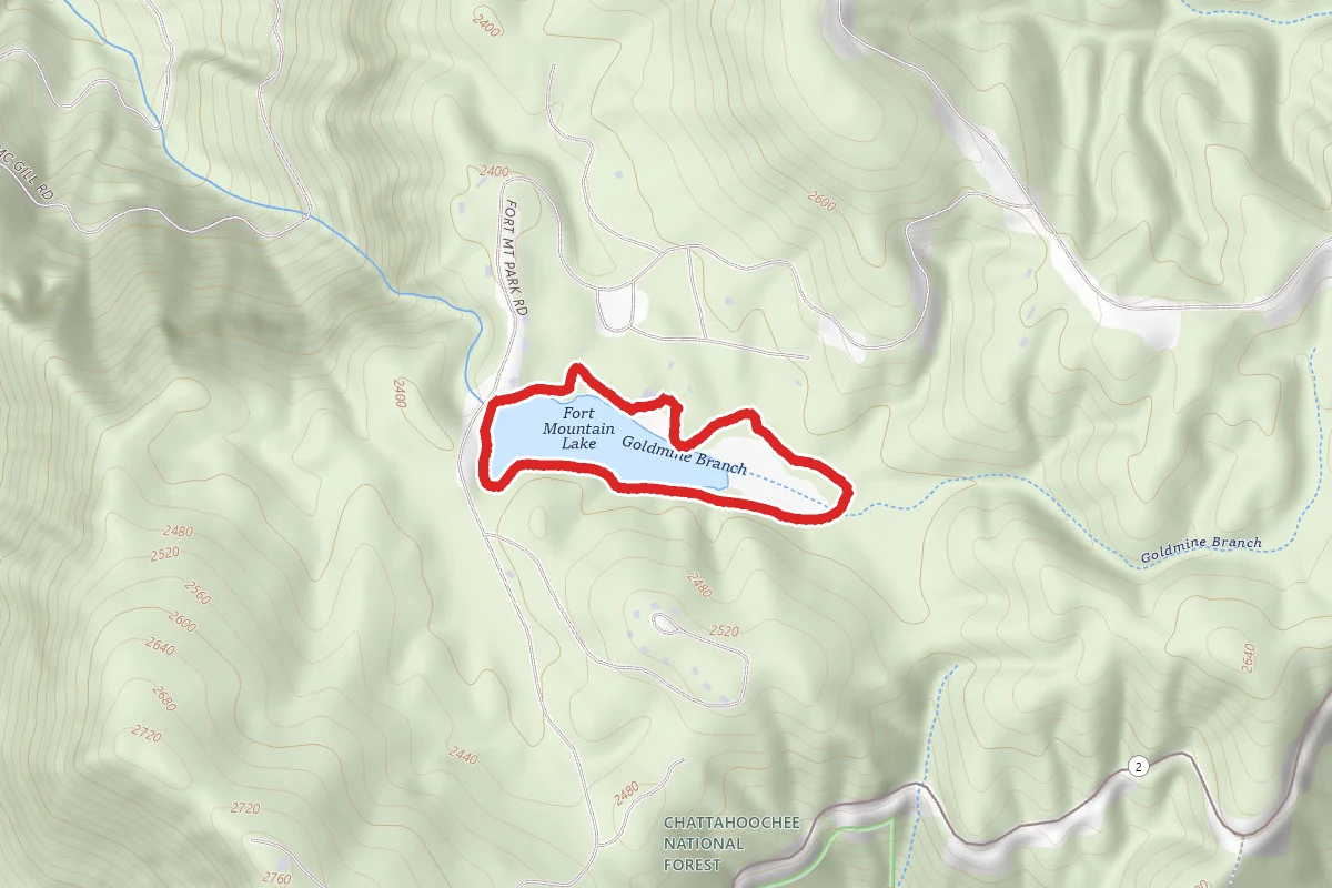 Fort Mountain Lake Loop