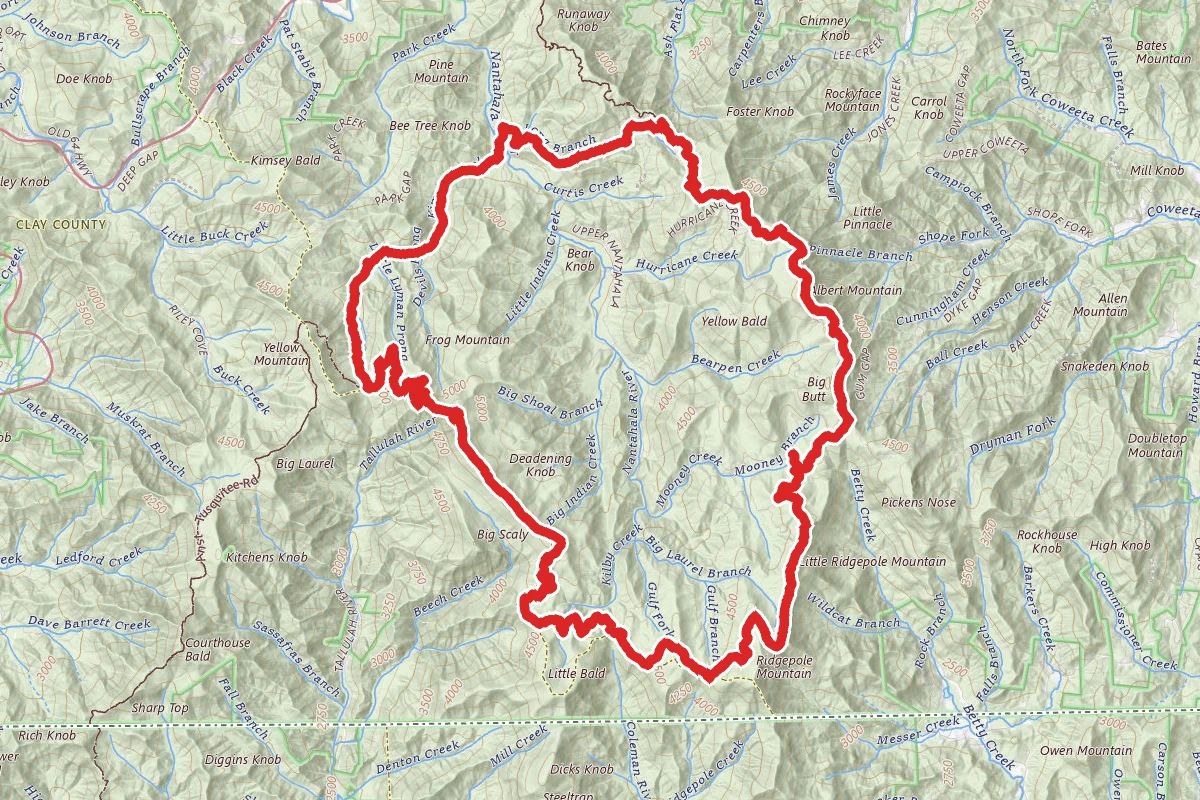 Kimsey Creek to Long Branch Loop