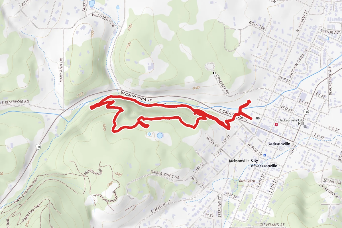 Zigler Trail and Britt Ridge Trail
