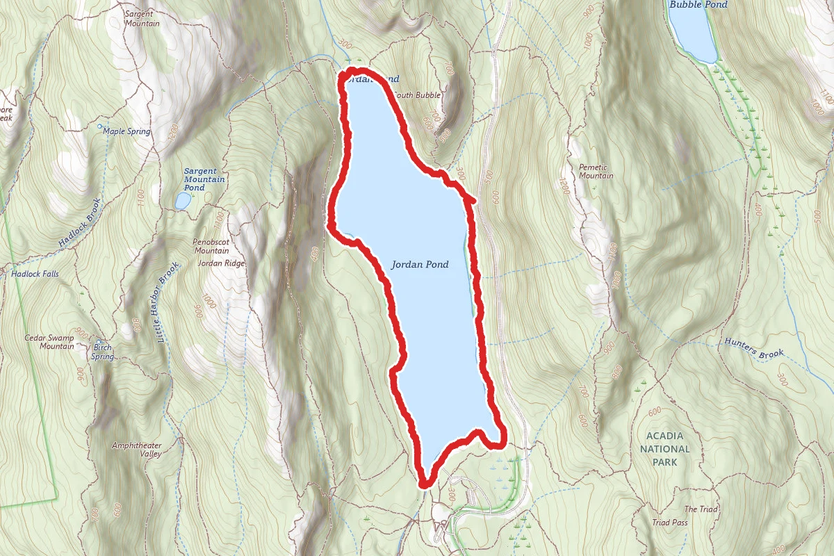 Jordan Pond Full Loop Trail