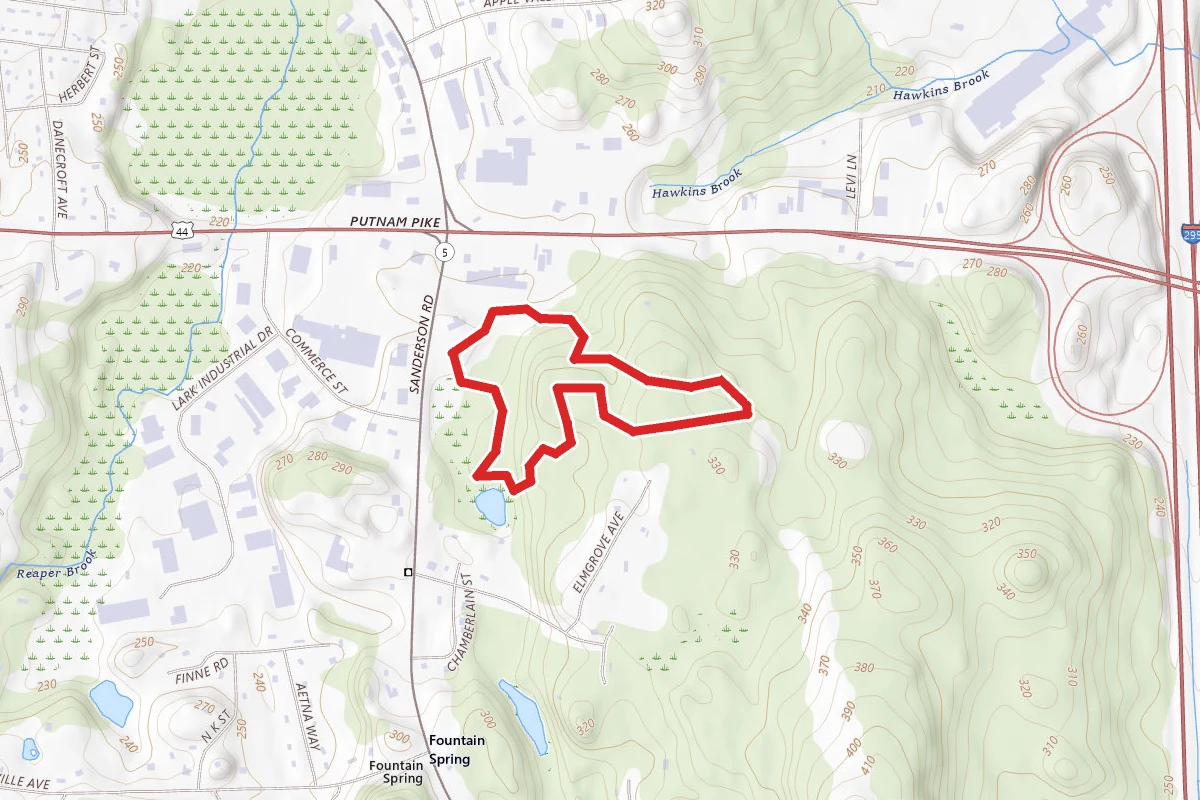 Powder Mill Ledges Trail