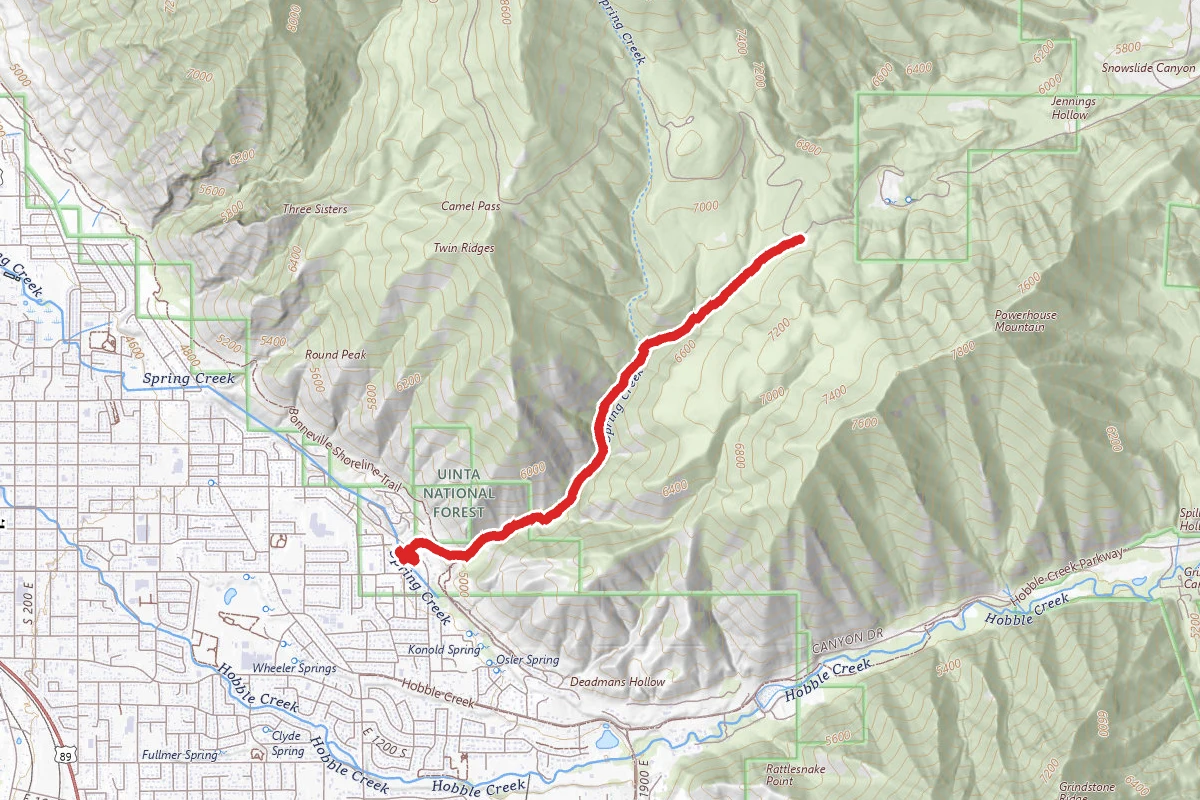 Spring Canyon Trail