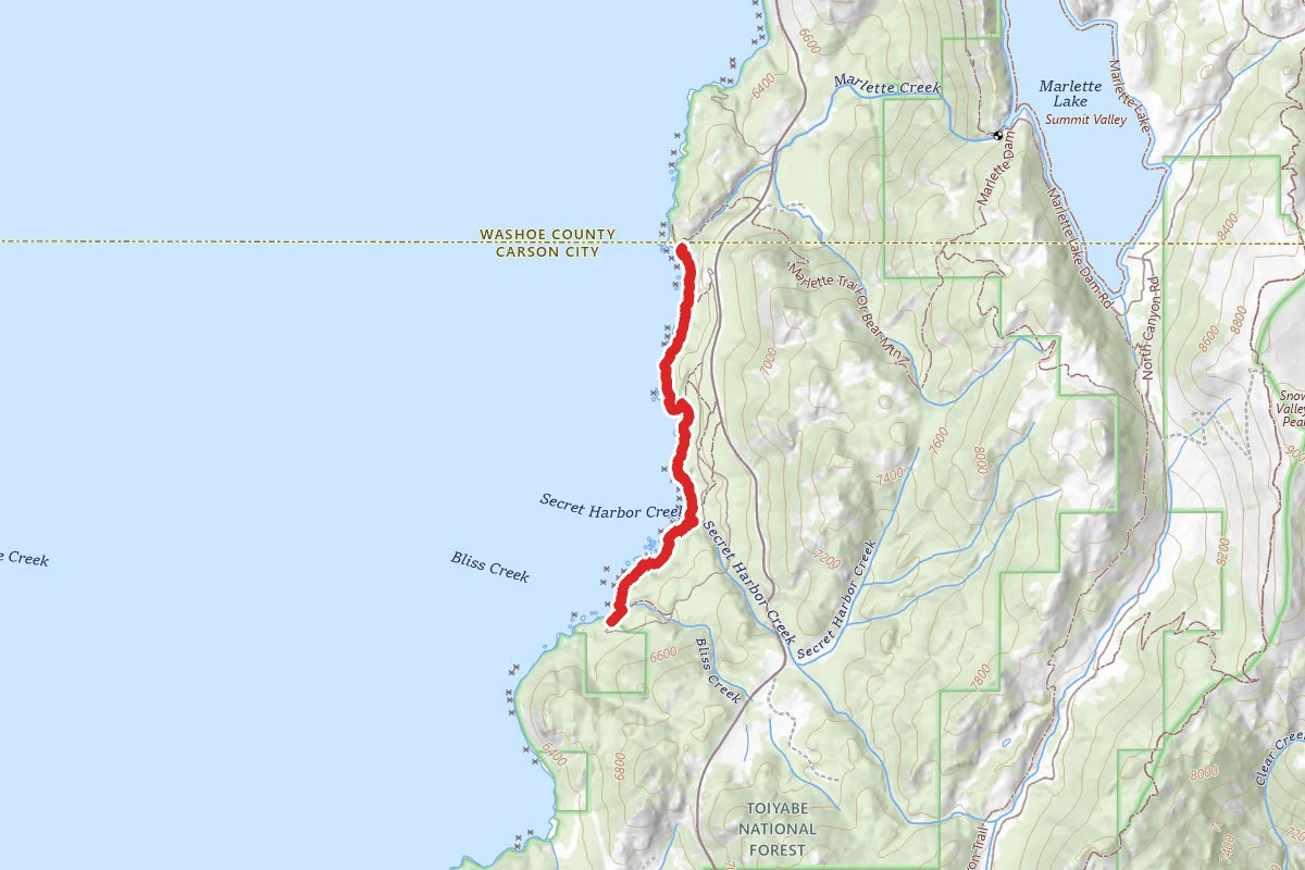 Chimney Beach Trail