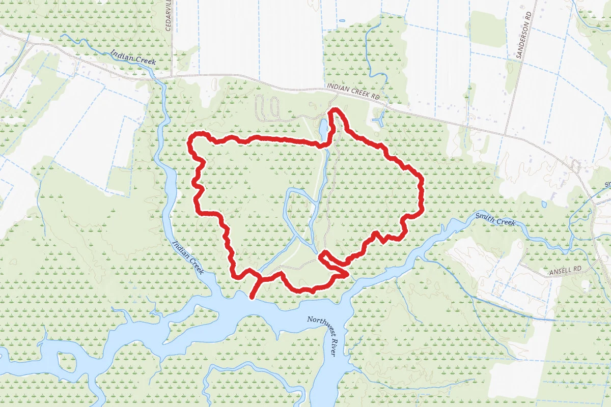 Molly Mitchell to Paint Horse Trail Loop