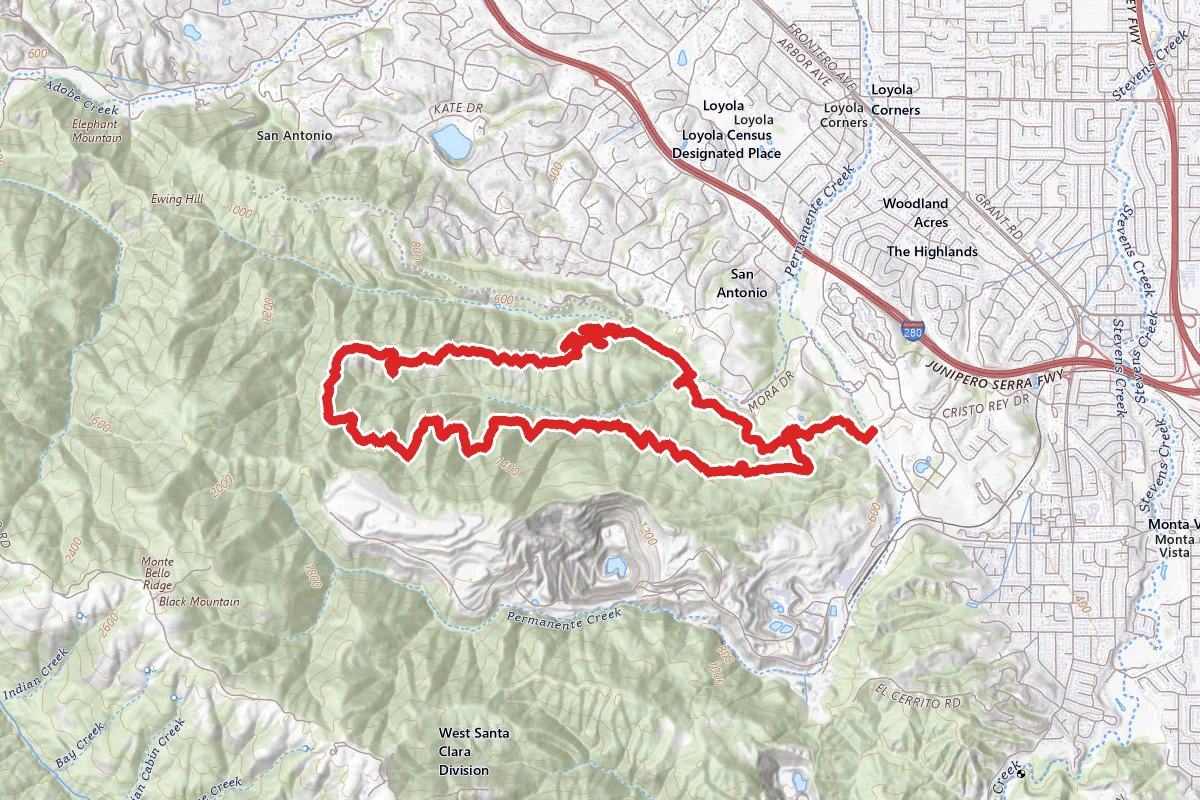 PG&E, Upper High Meadow, Wildcat, Rogue Valley and Coyote Loop