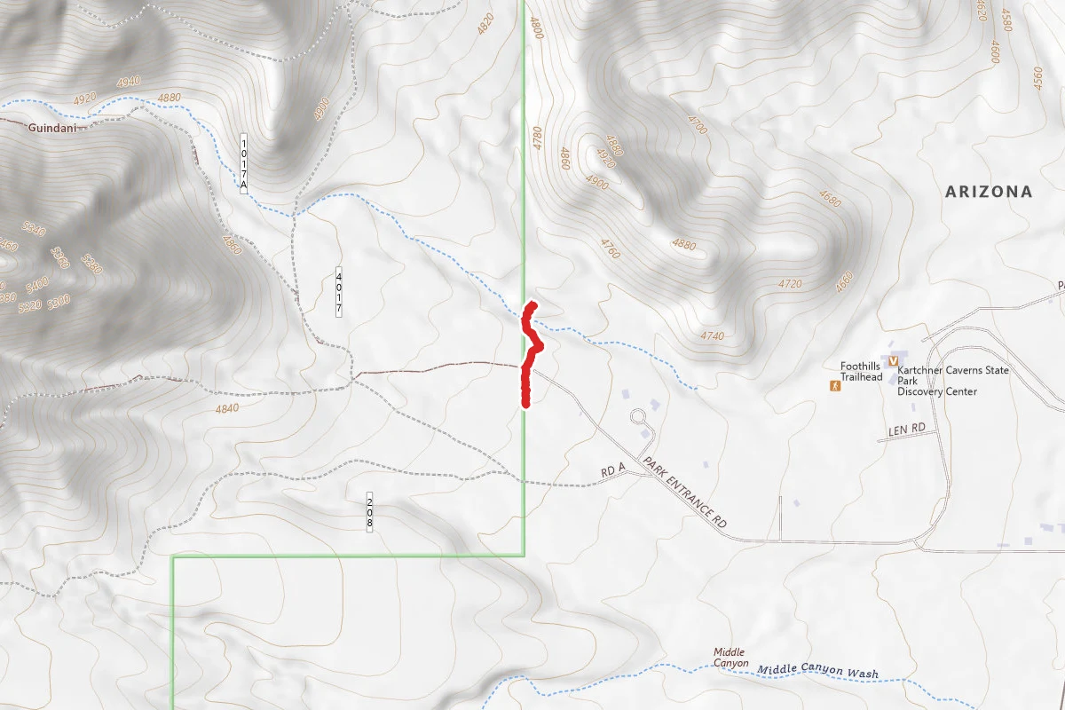 Guindani/Foothills Connector