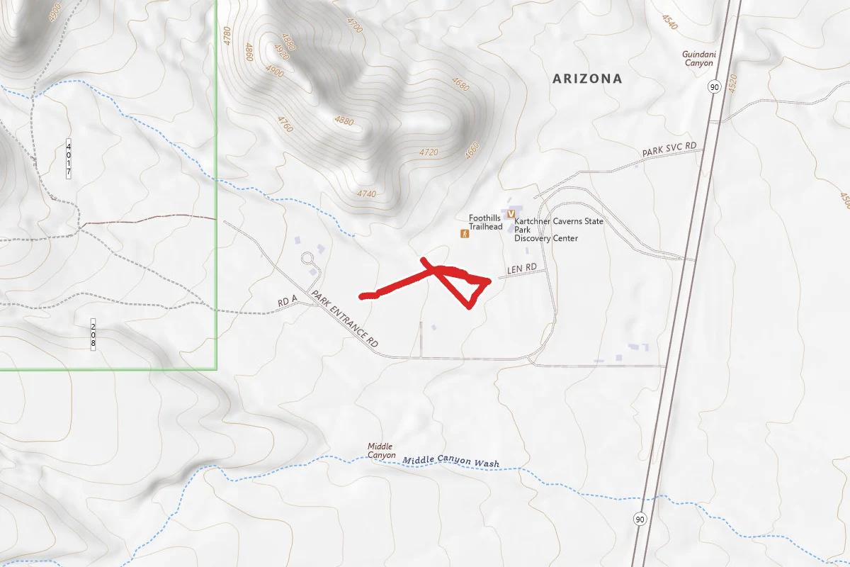 Campground Access Trails