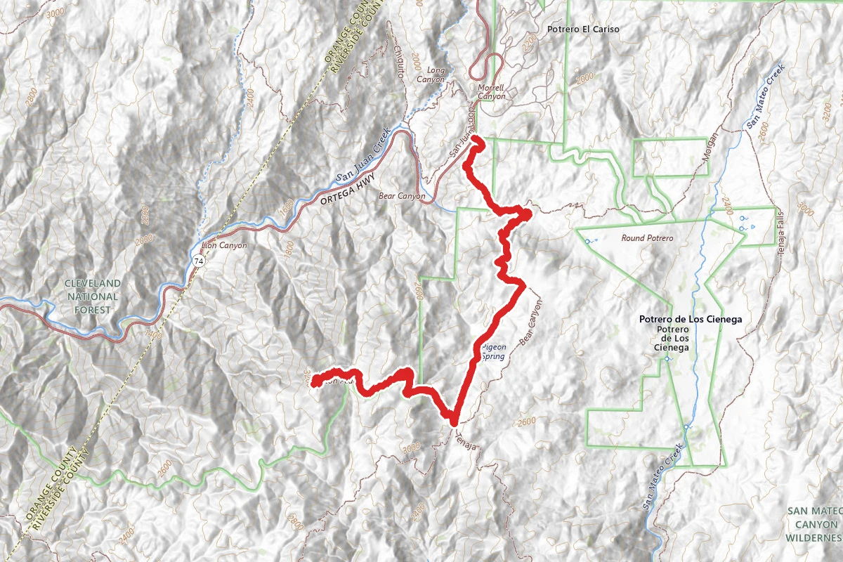 Sitton Peak Truck Trail