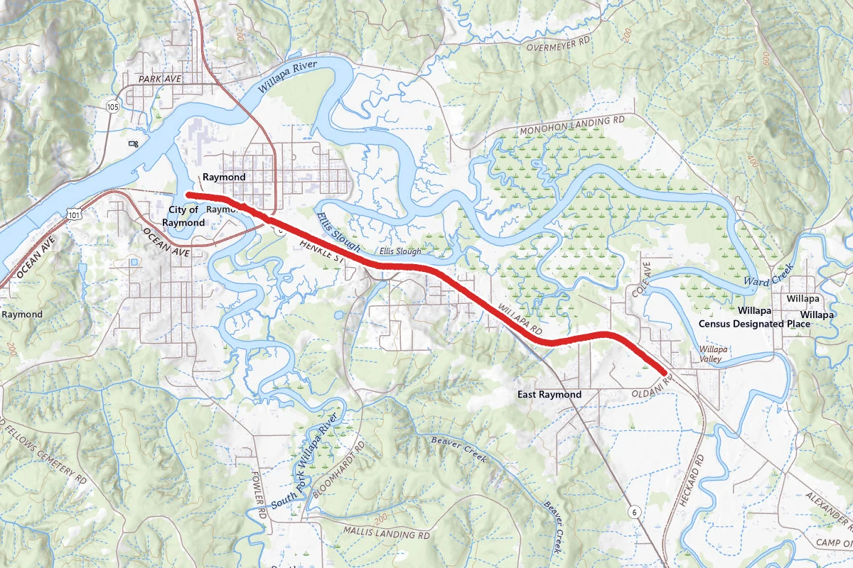 Willapa Hills State Park Trail