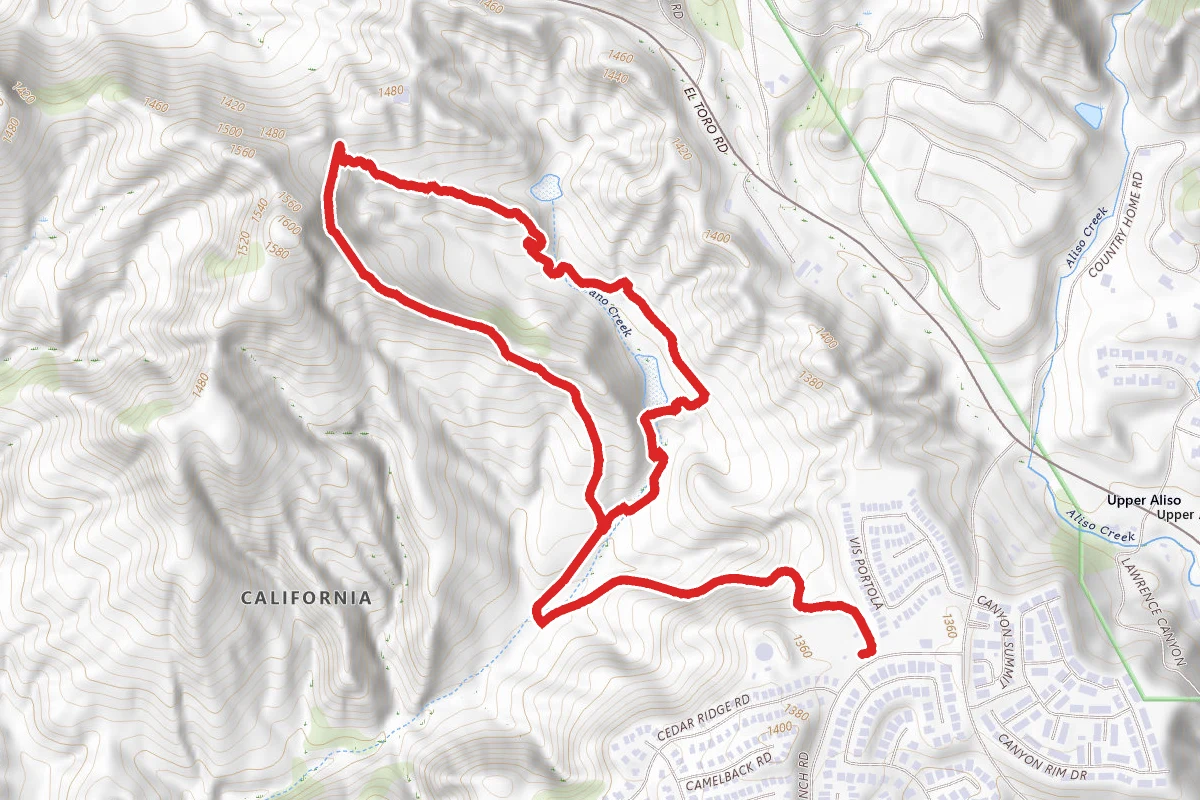 Whiting Road and Cactus Hill Trail Loop