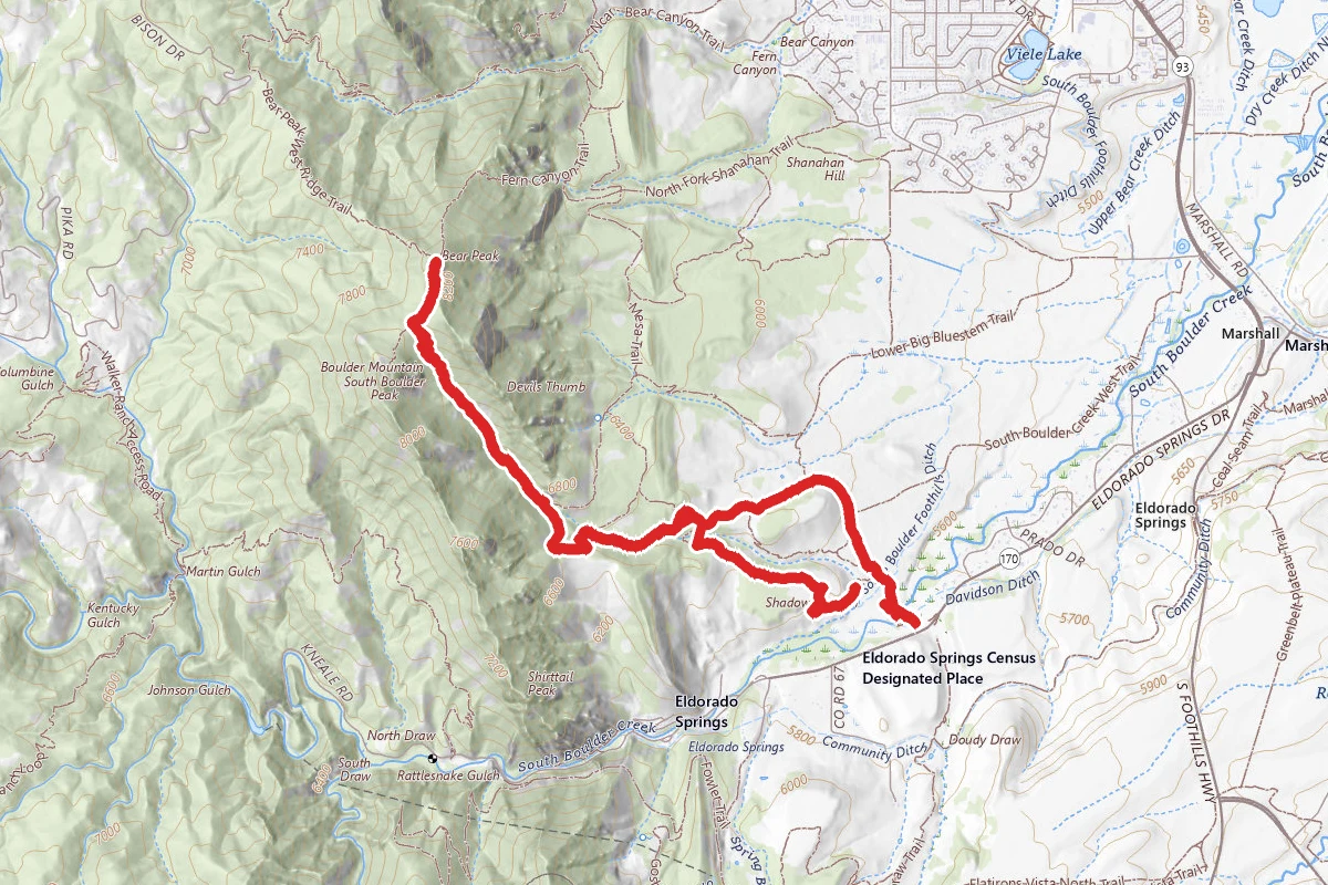 Bear Peak Trail