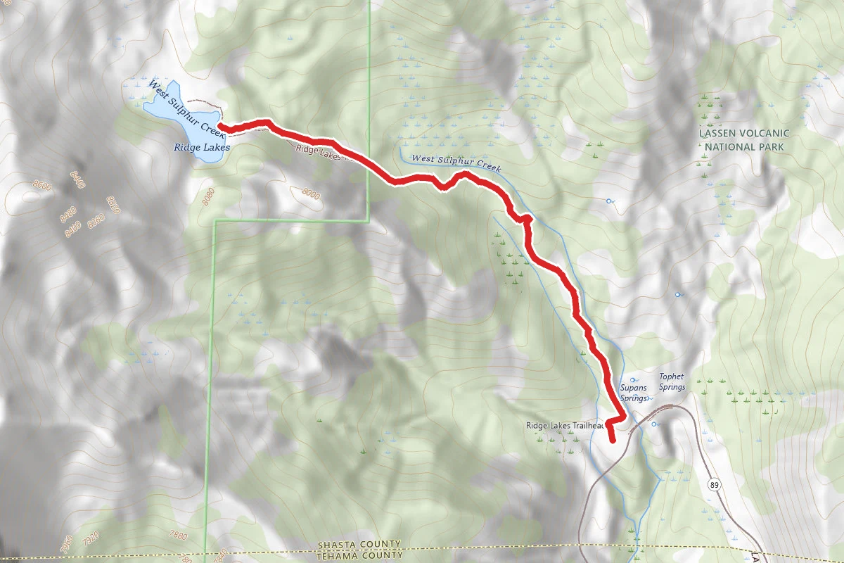 Ridge Lakes Trail