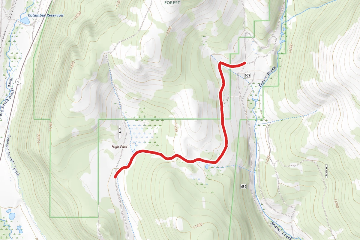 Silverheels Trail