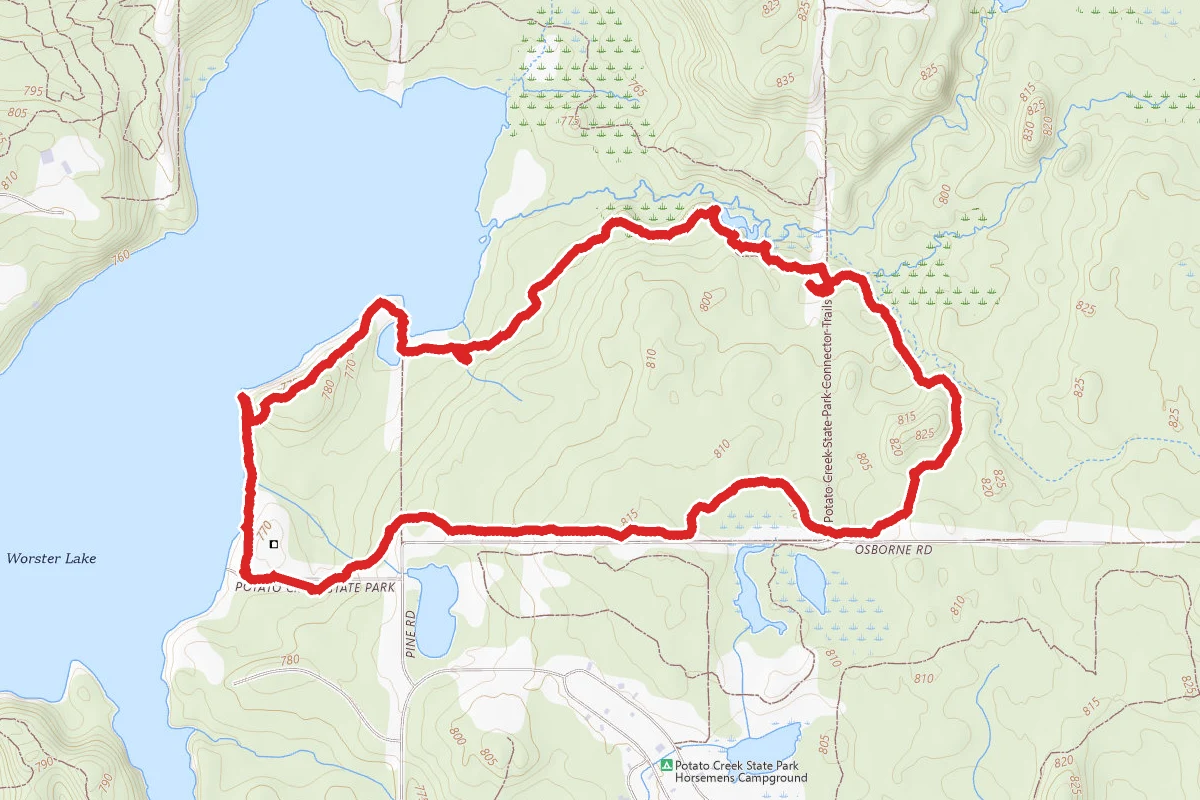 Potato Creek Trail 4 Loop