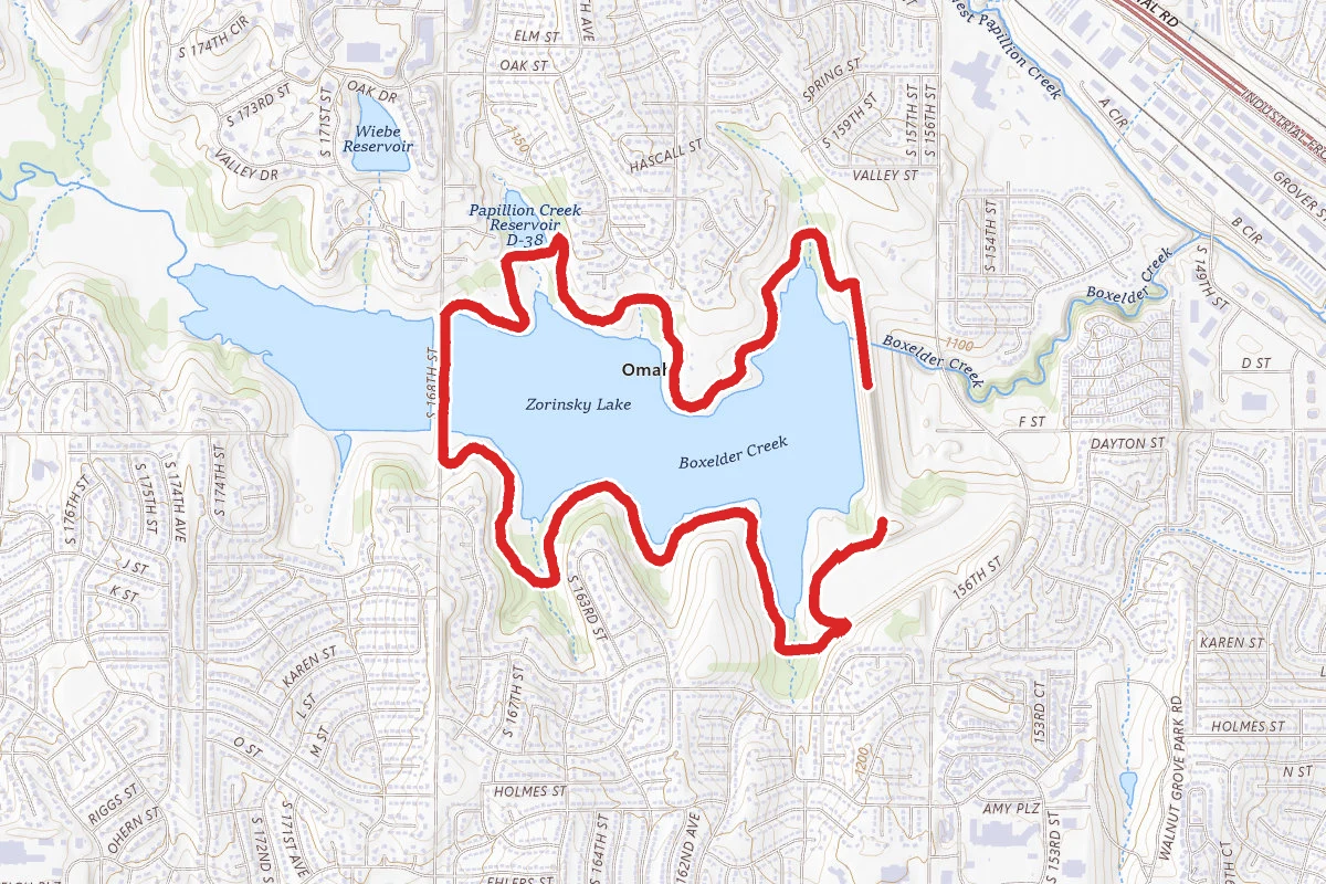 Zorinski Lake East Loop