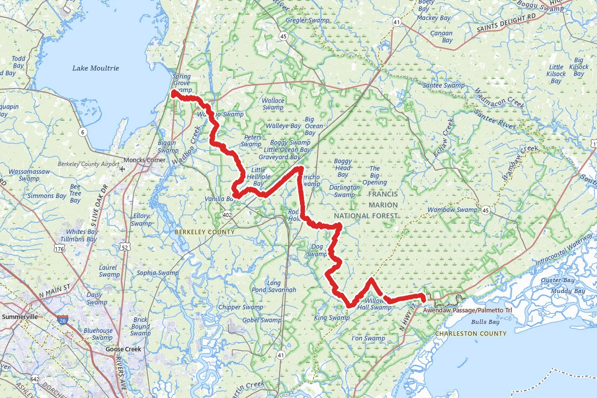 Swamp Fox/Palmetto Trail