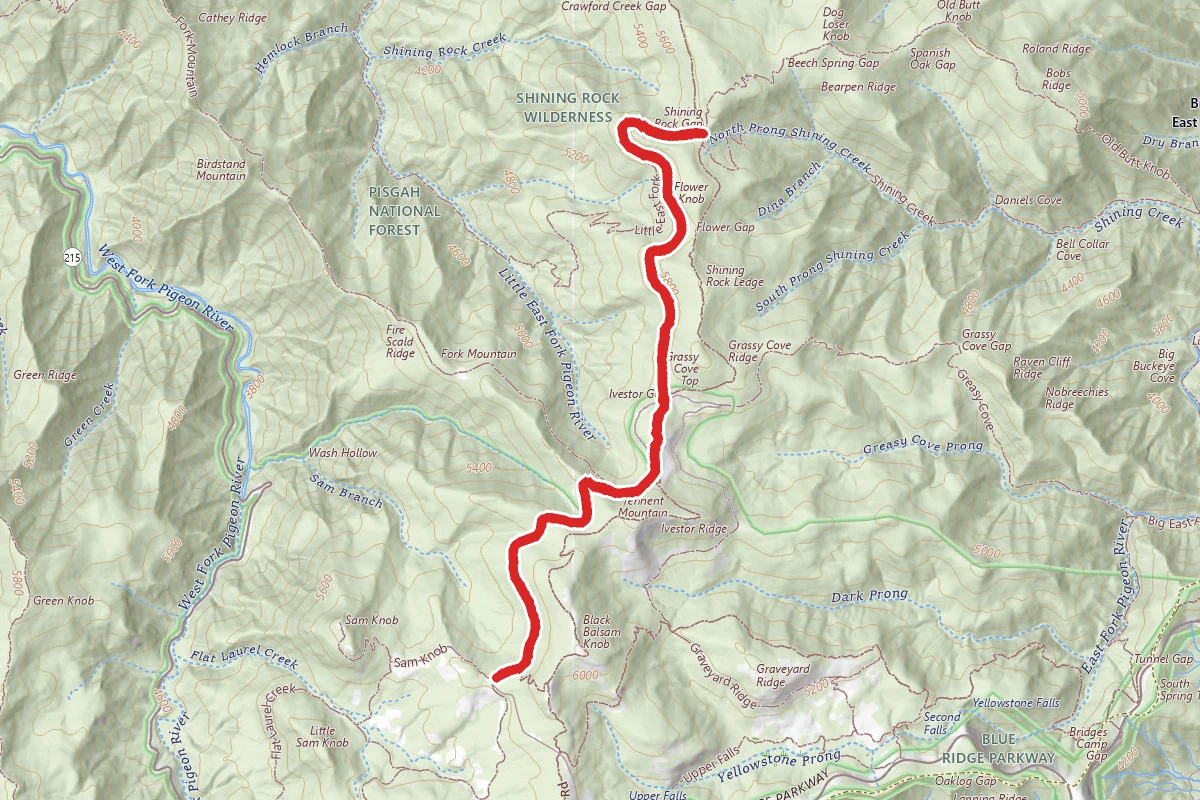 Ivestor Gap Trail