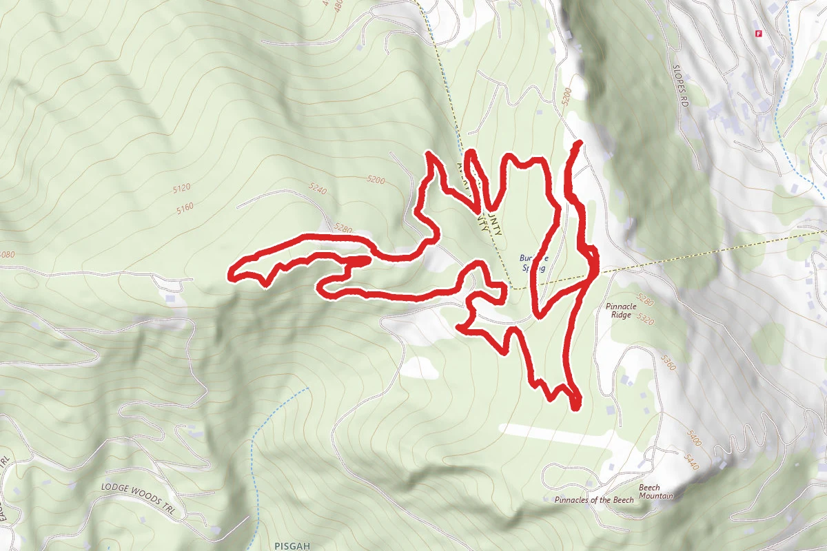 Jackalope's, Northview, Southern Ridge, Oz Forest and Wizards Way Trail