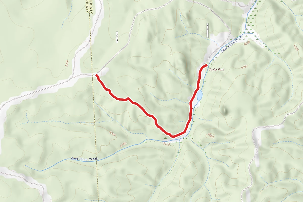 Forest Road 325.B (Closed)