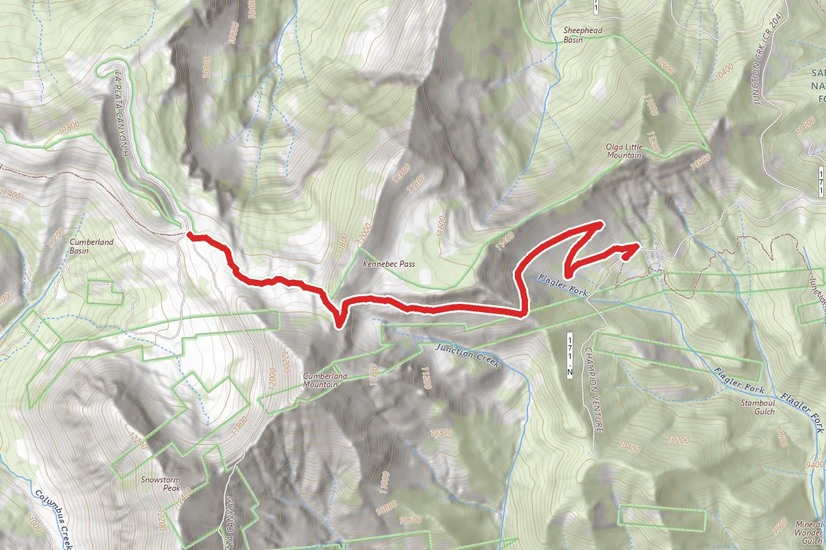 Sliderock Trail