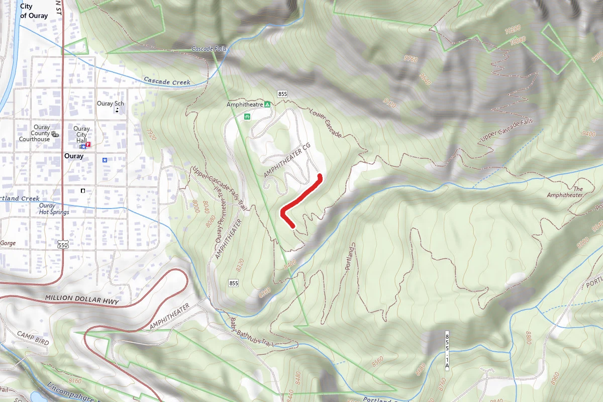 Cascade Amphitheatre Tie Trail