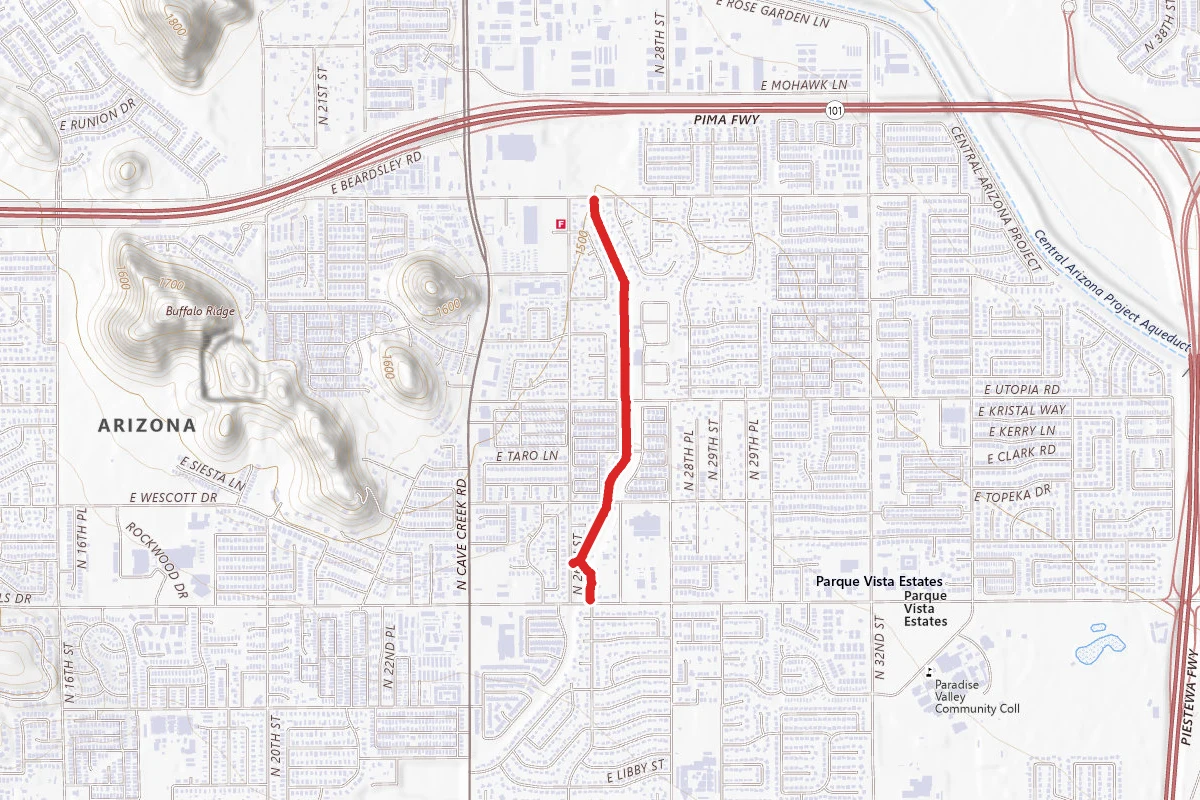 26Th Street Alignment Equestrian Trail