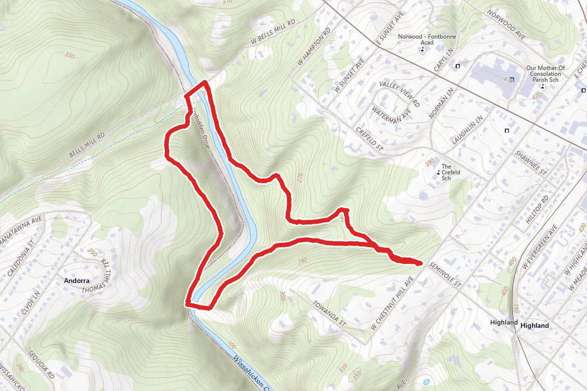 Wissahickon Creek Short Loop