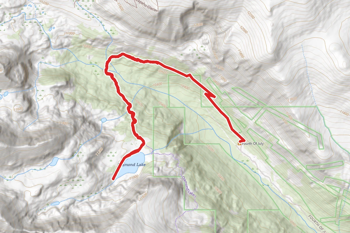 Diamond Lake Trail