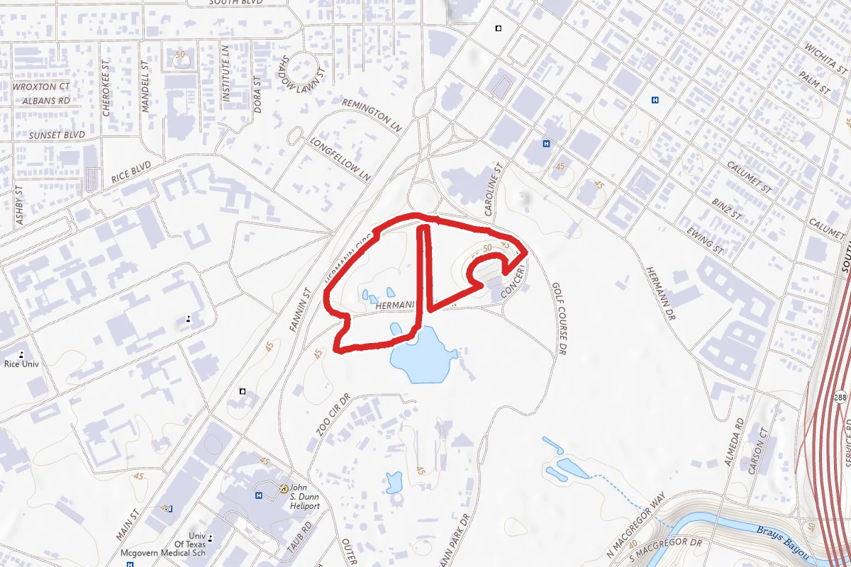 Hermann Park Trail