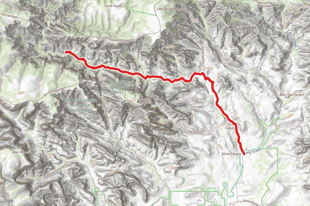 Secret Canyon Trail