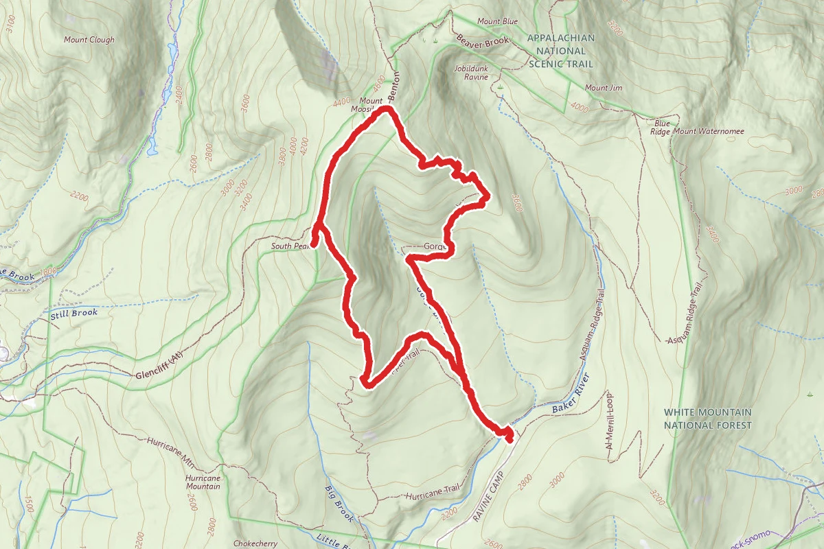 Mount Moosilauke and South Peak Loop